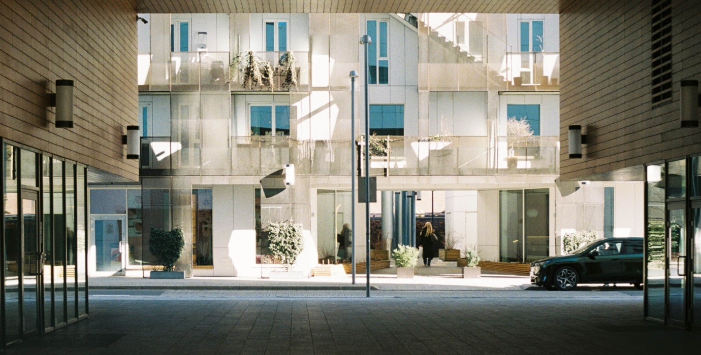 Ensemble d'appartements ensoleillés
